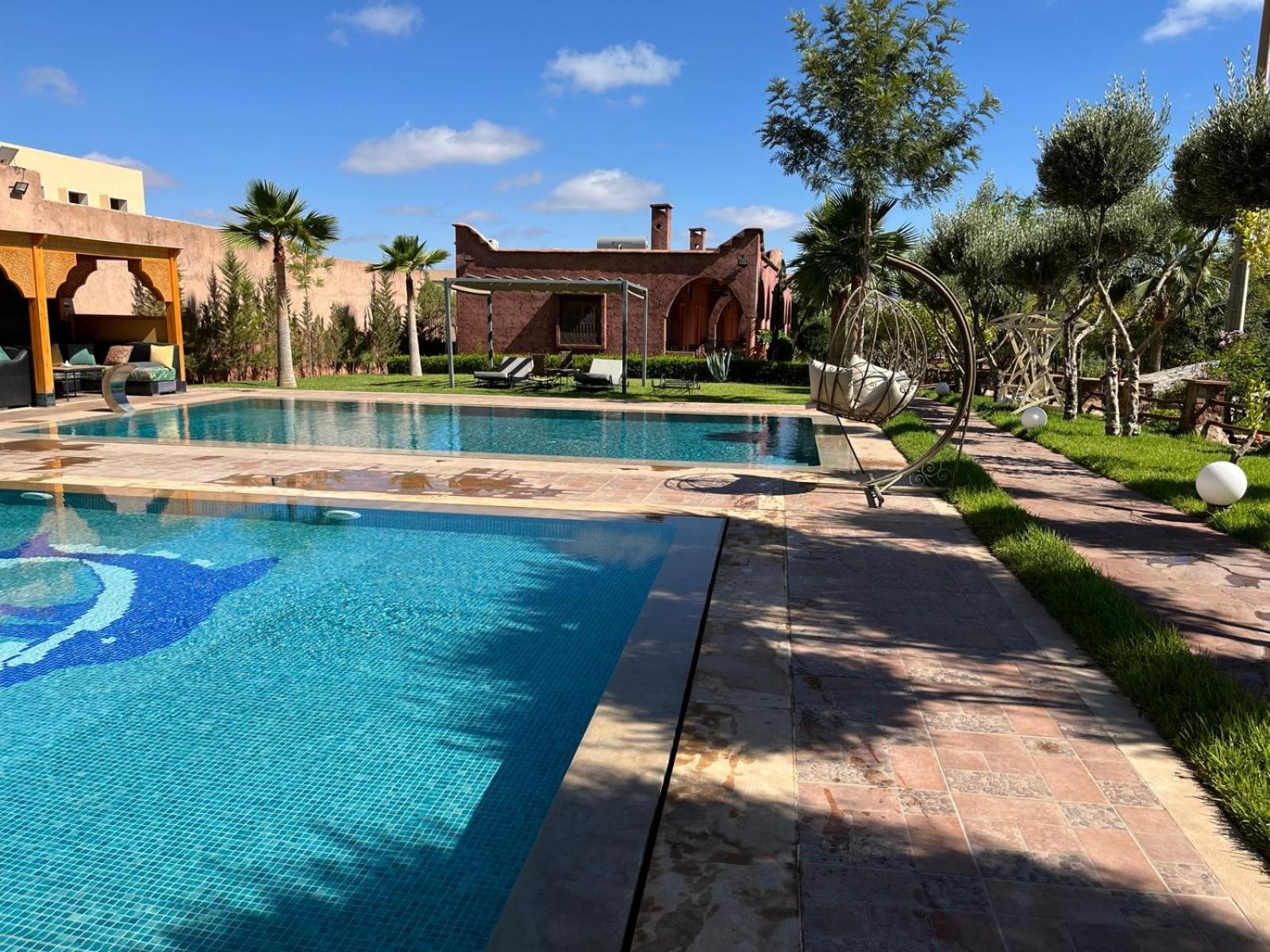 Bed and Breakfast Chez Mamouchthka Ourika Exterior foto